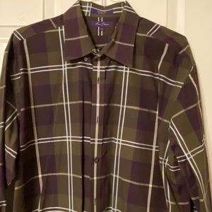 Alan Flusser long sleeve shirt, XL